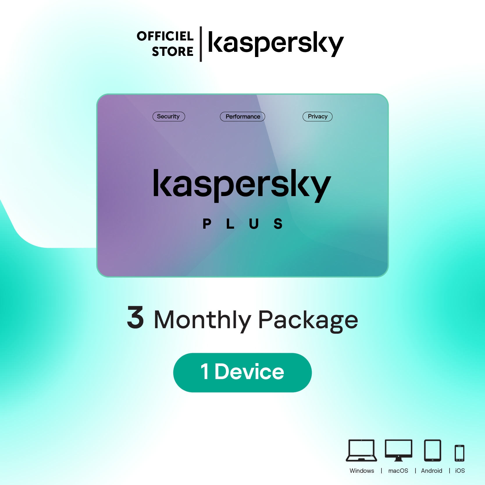 Kaspersky Plus 1,3,5 Devices